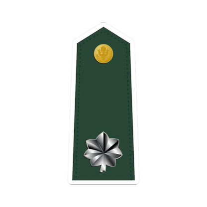 US Army O5 (United States) (Military Rank) STICKER Vinyl Kiss-Cut Decal 2 Inch White - The Sticker Space