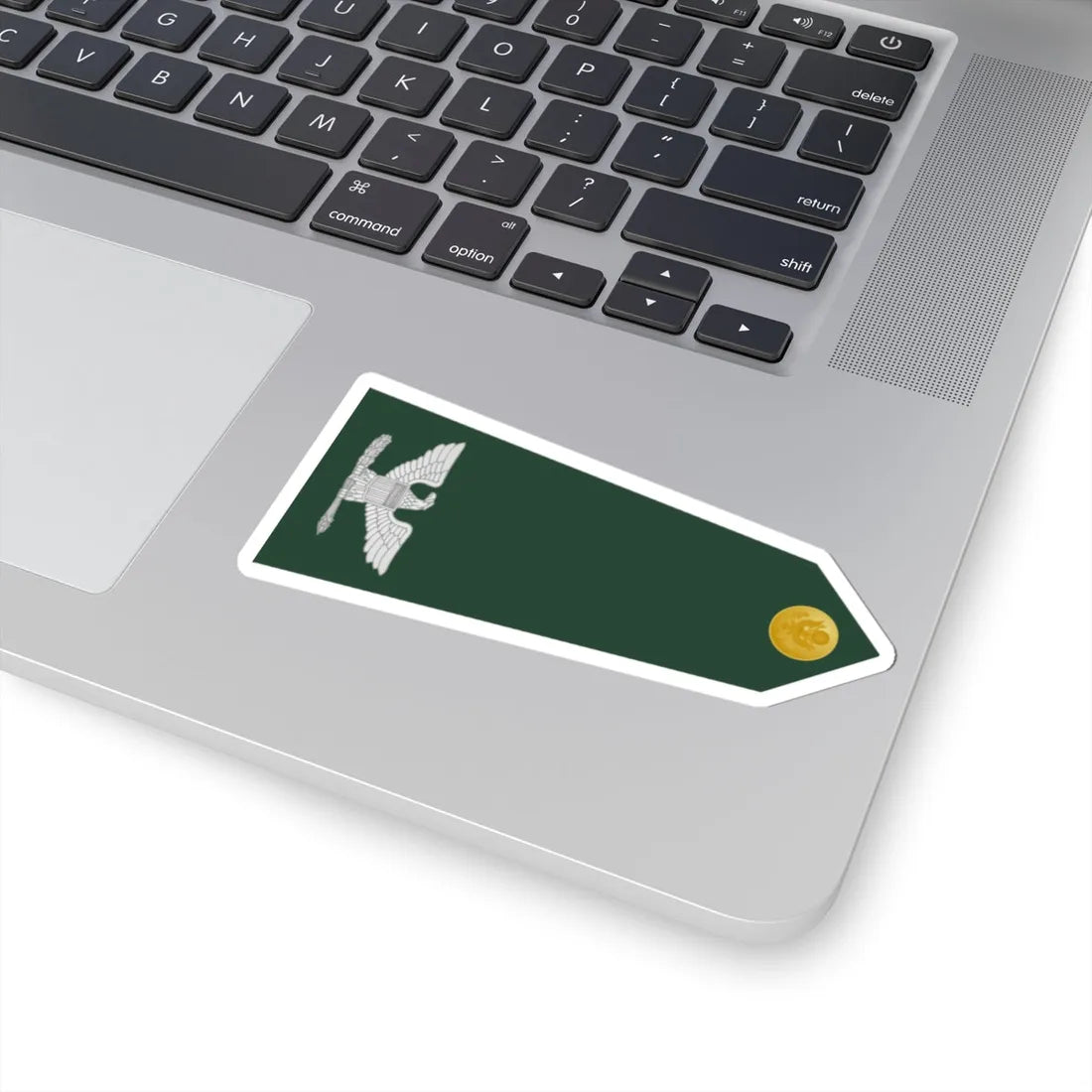 US Army O6 shoulderboard rotated (United States) (Military Rank) STICKER Vinyl Kiss-Cut Decal - The Sticker Space