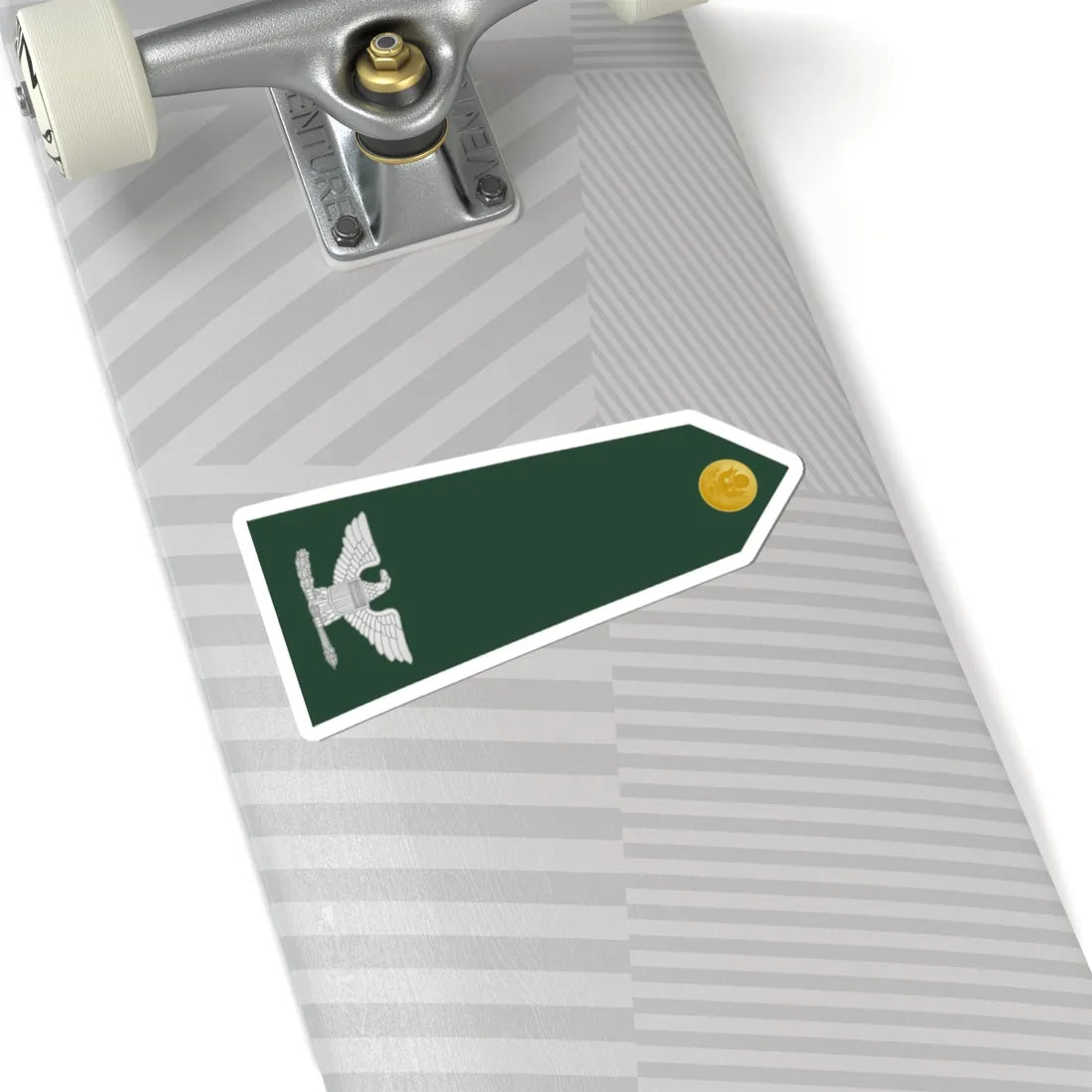 US Army O6 shoulderboard rotated (United States) (Military Rank) STICKER Vinyl Kiss-Cut Decal - The Sticker Space