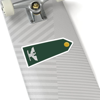 US Army O6 shoulderboard rotated (United States) (Military Rank) STICKER Vinyl Kiss-Cut Decal - The Sticker Space