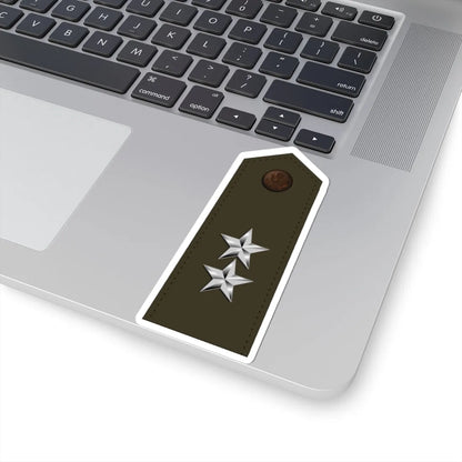 US Army O8 Army greens (United States) (Military Rank) STICKER Vinyl Kiss-Cut Decal - The Sticker Space