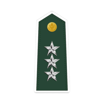 US Army O9 (United States) (Military Rank) STICKER Vinyl Kiss-Cut Decal 3 Inch White - The Sticker Space