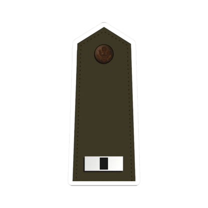 US Army W 1 2020 (United States) (Military Rank) STICKER Vinyl Kiss-Cut Decal 2 Inch White - The Sticker Space