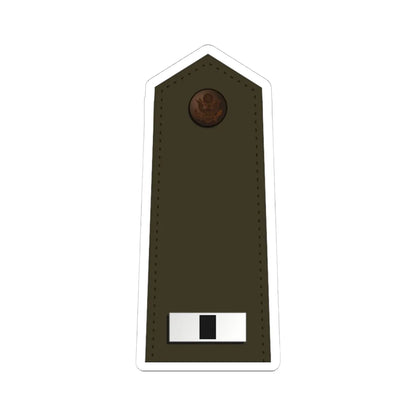 US Army W 1 2020 (United States) (Military Rank) STICKER Vinyl Kiss-Cut Decal 4 Inch White - The Sticker Space