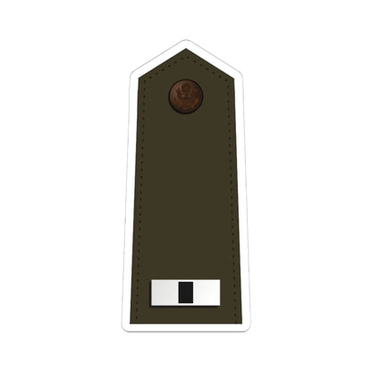 US Army W 1 2020 (United States) (Military Rank) STICKER Vinyl Kiss-Cut Decal 6 Inch White - The Sticker Space