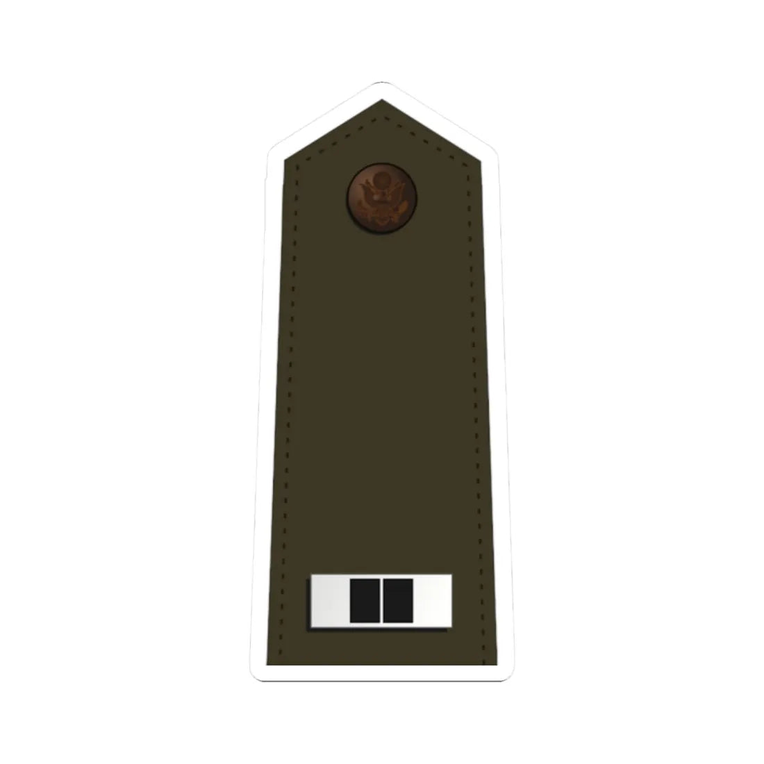 US Army W 2 2020 (United States) (Military Rank) STICKER Vinyl Kiss-Cut Decal 2 Inch White - The Sticker Space