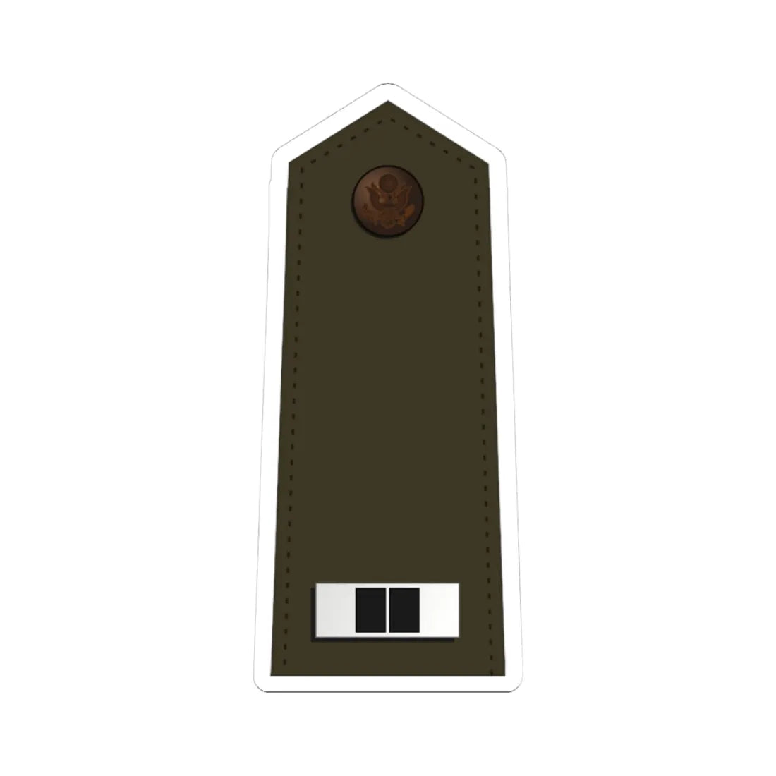 US Army W 2 2020 (United States) (Military Rank) STICKER Vinyl Kiss-Cut Decal 3 Inch White - The Sticker Space