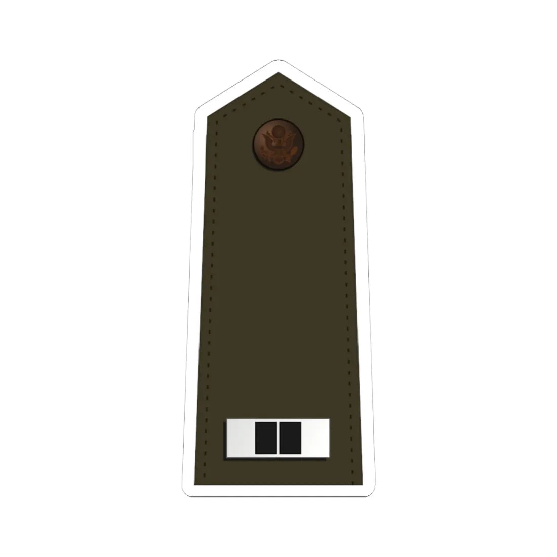 US Army W 2 2020 (United States) (Military Rank) STICKER Vinyl Kiss-Cut Decal 4 Inch White - The Sticker Space