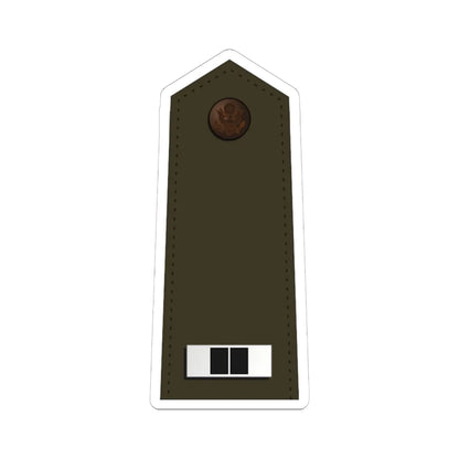 US Army W 2 2020 (United States) (Military Rank) STICKER Vinyl Kiss-Cut Decal 6 Inch White - The Sticker Space