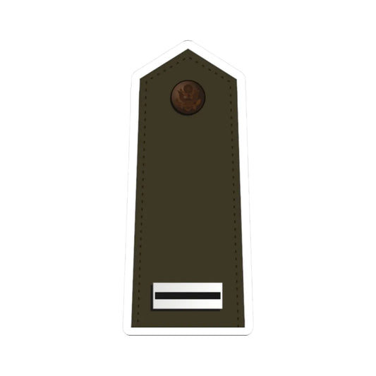 US Army W 5 2020 (United States) (Military Rank) STICKER Vinyl Kiss-Cut Decal 2 Inch White - The Sticker Space