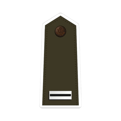 US Army W 5 2020 (United States) (Military Rank) STICKER Vinyl Kiss-Cut Decal 3 Inch White - The Sticker Space