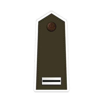 US Army W 5 2020 (United States) (Military Rank) STICKER Vinyl Kiss-Cut Decal 6 Inch White - The Sticker Space