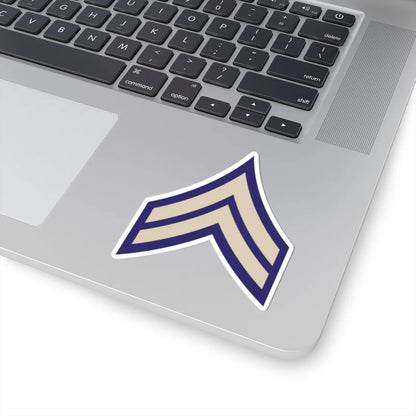 US Army WWII CPL (United States) (Military Rank) STICKER Vinyl Kiss-Cut Decal - The Sticker Space