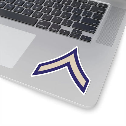 US Army WWII PFC (United States) (Military Rank) STICKER Vinyl Kiss-Cut Decal - The Sticker Space
