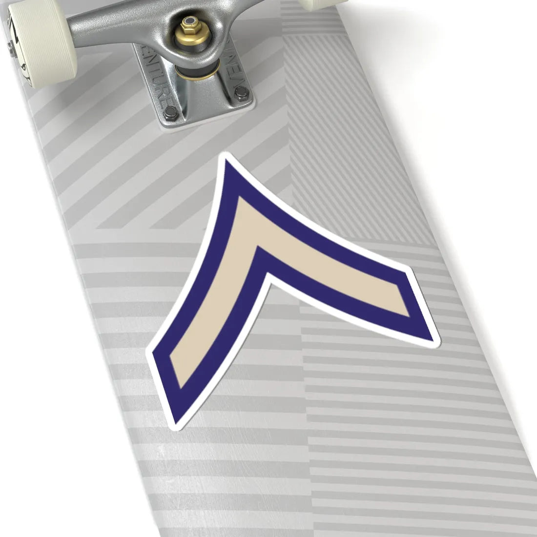 US Army WWII PFC (United States) (Military Rank) STICKER Vinyl Kiss-Cut Decal - The Sticker Space