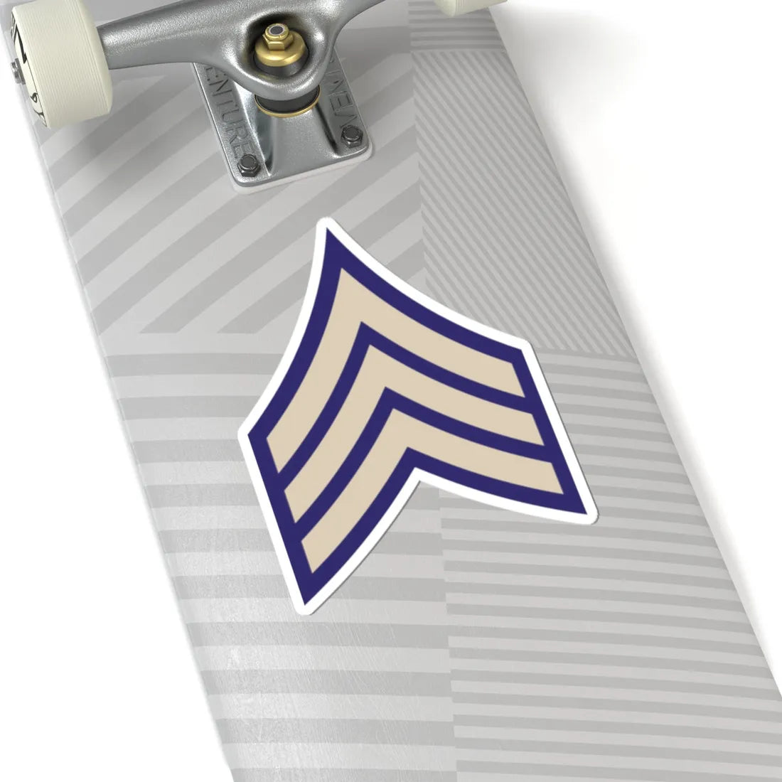 US Army WWII SGT (United States) (Military Rank) STICKER Vinyl Kiss-Cut Decal - The Sticker Space