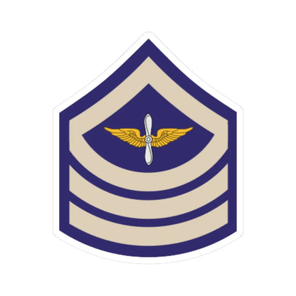 US Army WWII Specialist 4C (United States) (Military Rank) STICKER Vinyl Kiss-Cut Decal 4 Inch White - The Sticker Space