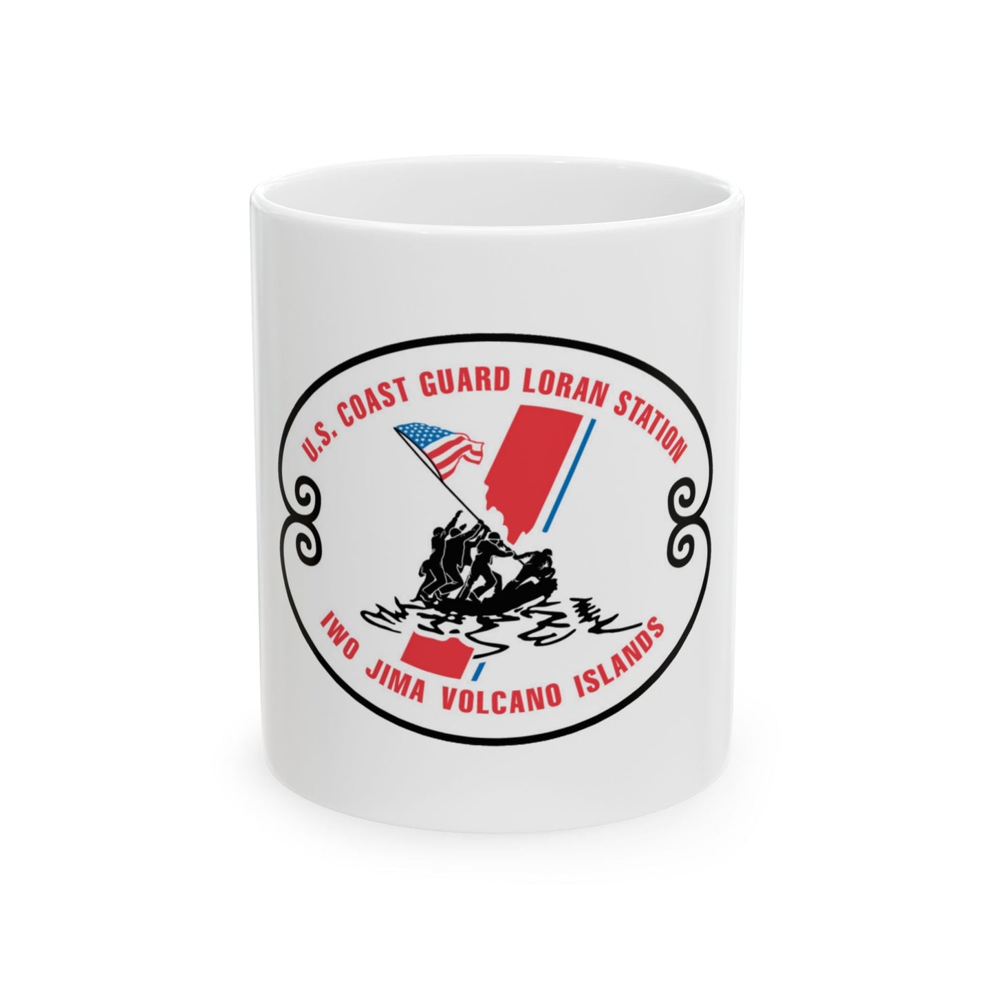 US Coast Guard Loran Station (U.S. Coast Guard) White Coffee Mug