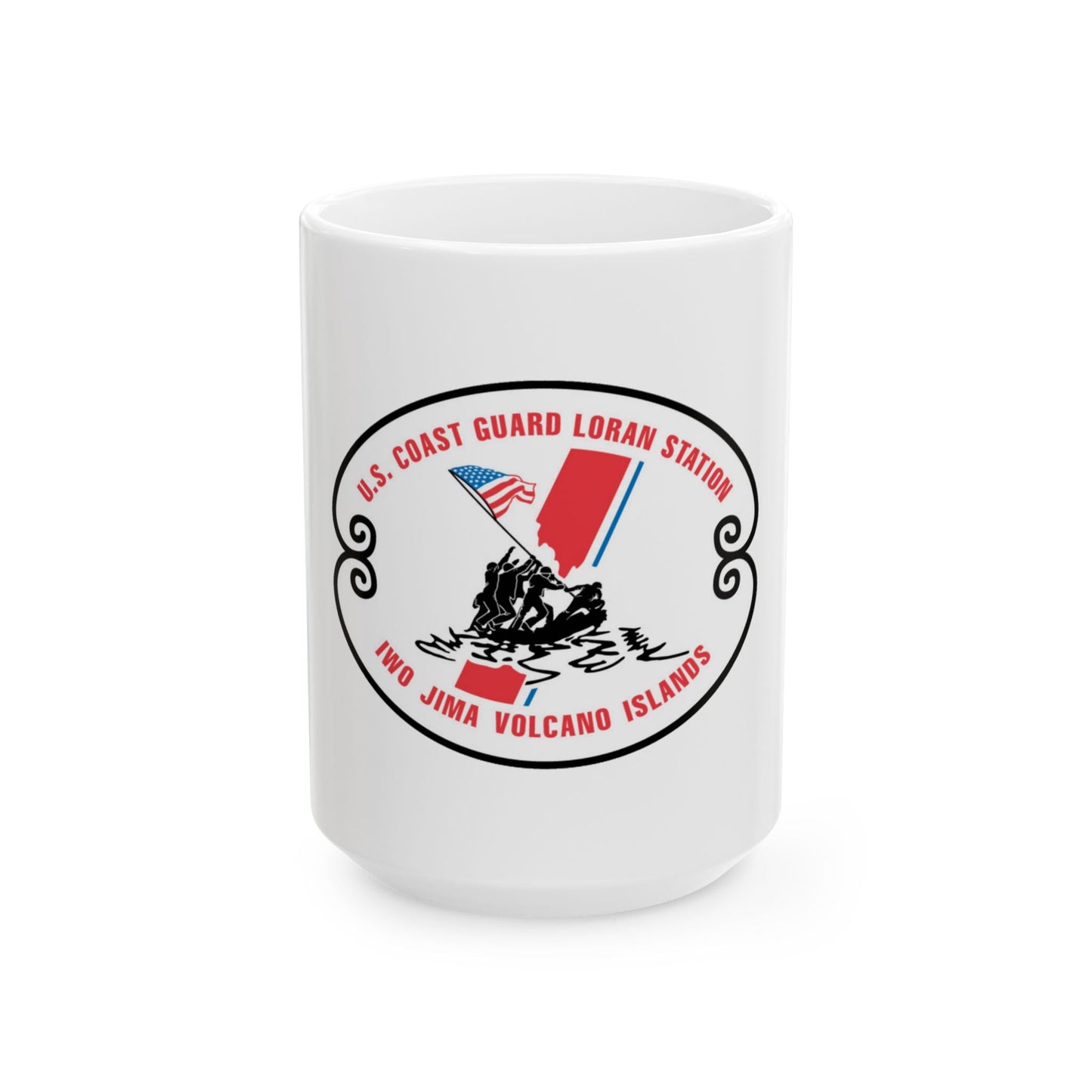 US Coast Guard Loran Station (U.S. Coast Guard) White Coffee Mug