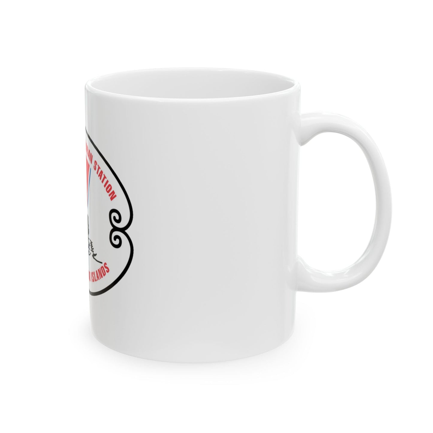 US Coast Guard Loran Station (U.S. Coast Guard) White Coffee Mug