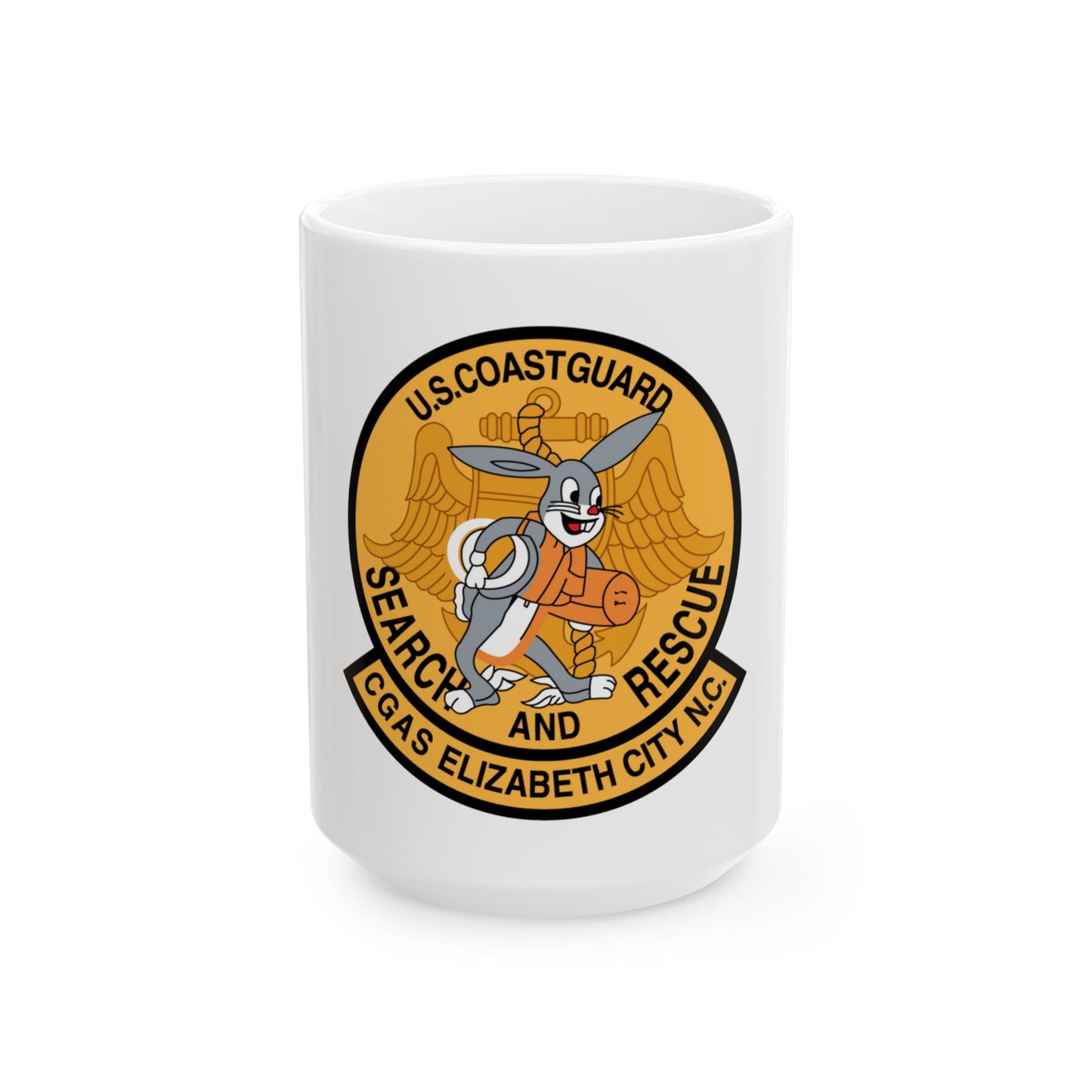 US Coast Guard Search And Rescue (U.S. Coast Guard) White Coffee Mug