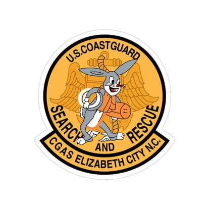 US Coast Guard Search And Rescue (U.S. Coast Guard) Transparent STICKER Die-Cut Vinyl Decal 3 Inch - The Sticker Space