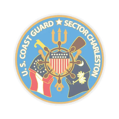US Coast Guard Sector Charleston (U.S. Coast Guard) STICKER Vinyl Kiss-Cut Decal - The Sticker Space