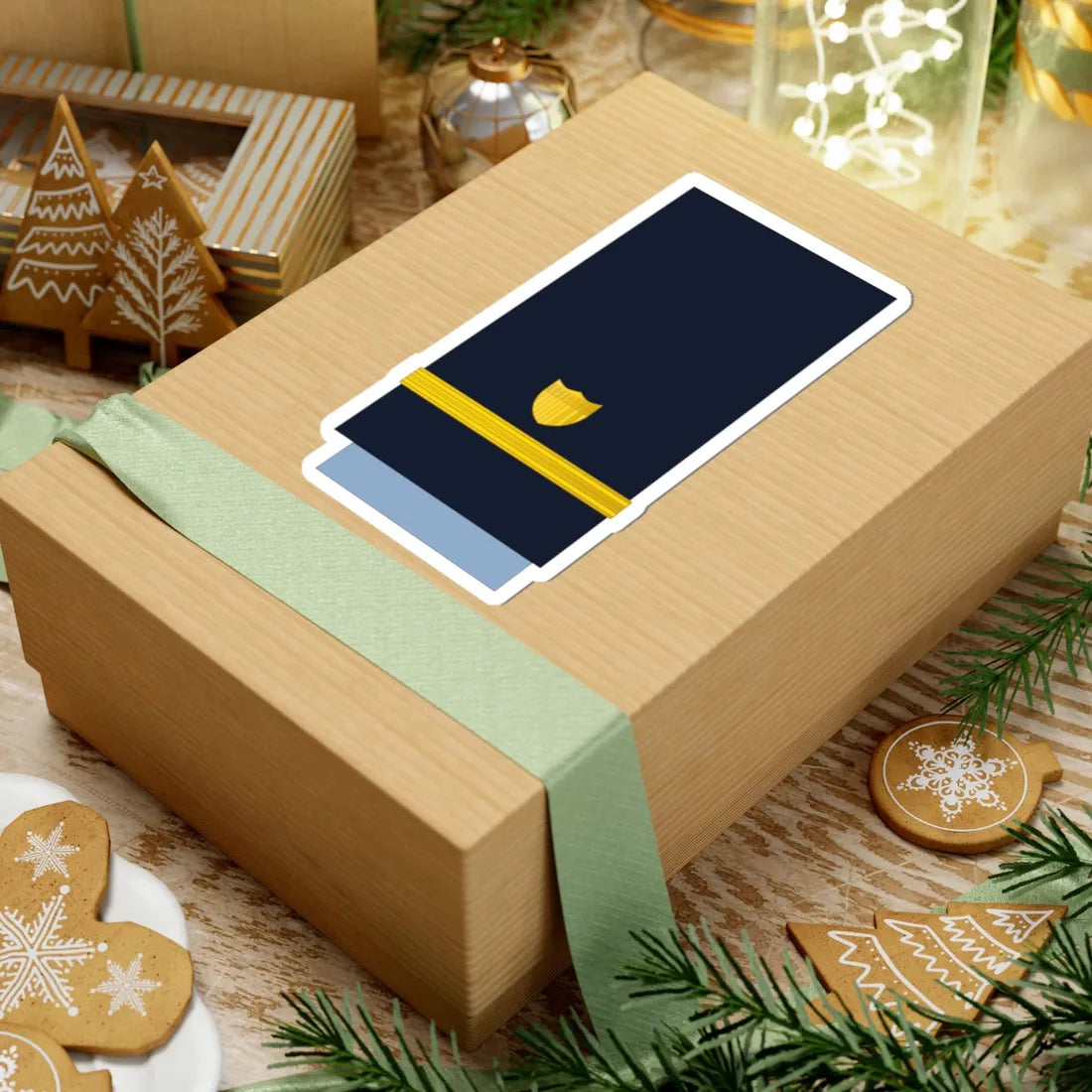 US CoastGuard O1 (United States) (Military Rank) STICKER Vinyl Kiss-Cut Decal - The Sticker Space