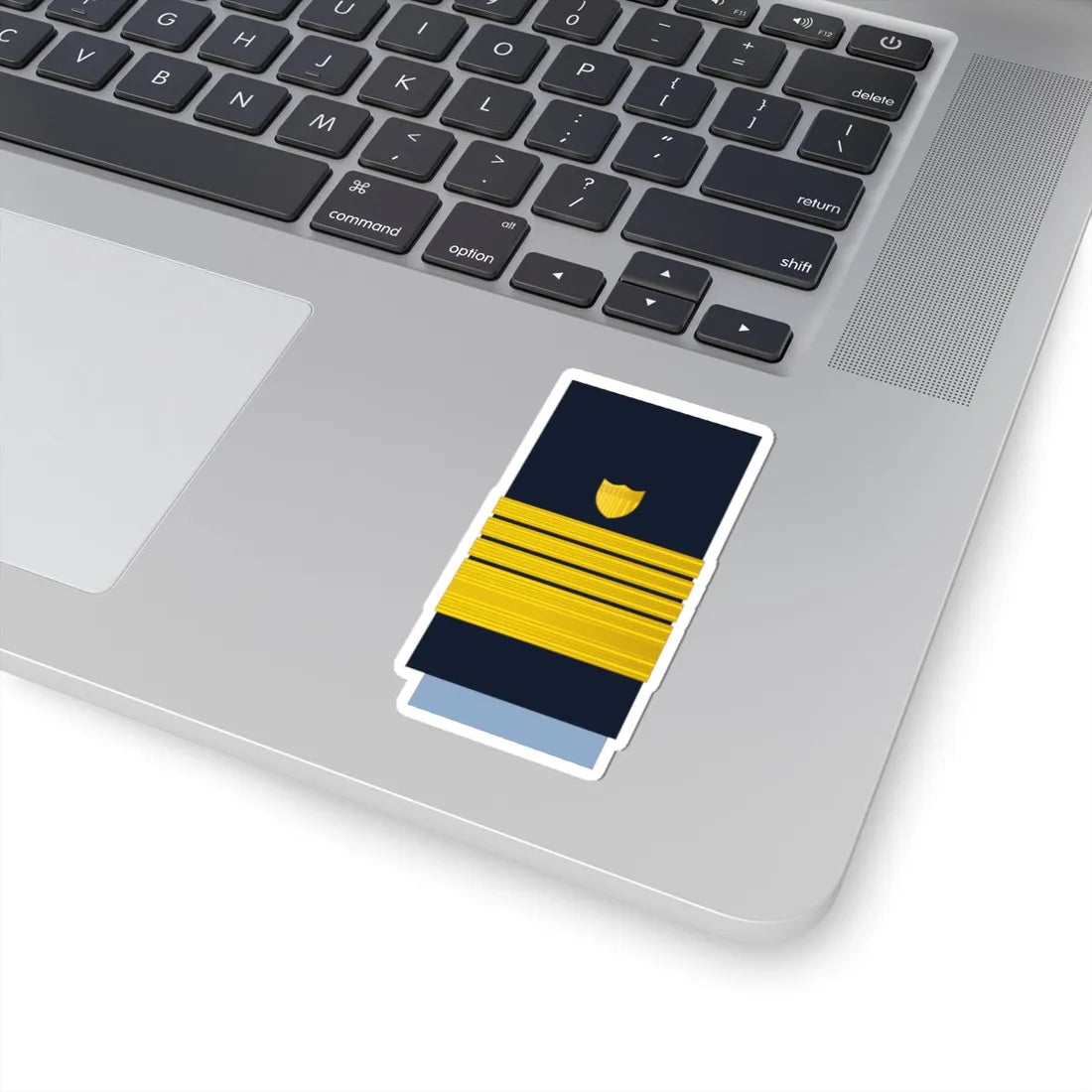 US CoastGuard O10 (United States) (Military Rank) STICKER Vinyl Kiss-Cut Decal - The Sticker Space