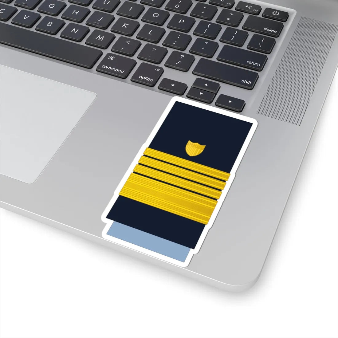 US CoastGuard O10 (United States) (Military Rank) STICKER Vinyl Kiss-Cut Decal - The Sticker Space