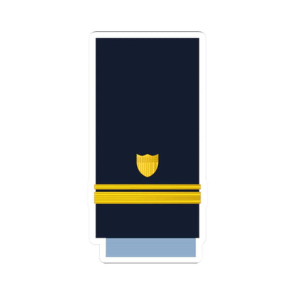 US CoastGuard O2 (United States) (Military Rank) STICKER Vinyl Kiss-Cut Decal 2 Inch White - The Sticker Space
