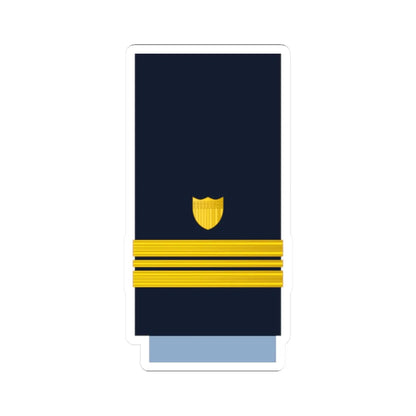 US CoastGuard O4 (United States) (Military Rank) STICKER Vinyl Kiss-Cut Decal 2 Inch White - The Sticker Space