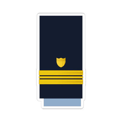 US CoastGuard O4 (United States) (Military Rank) STICKER Vinyl Kiss-Cut Decal 6 Inch White - The Sticker Space