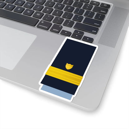 US CoastGuard O7 (United States) (Military Rank) STICKER Vinyl Kiss-Cut Decal - The Sticker Space