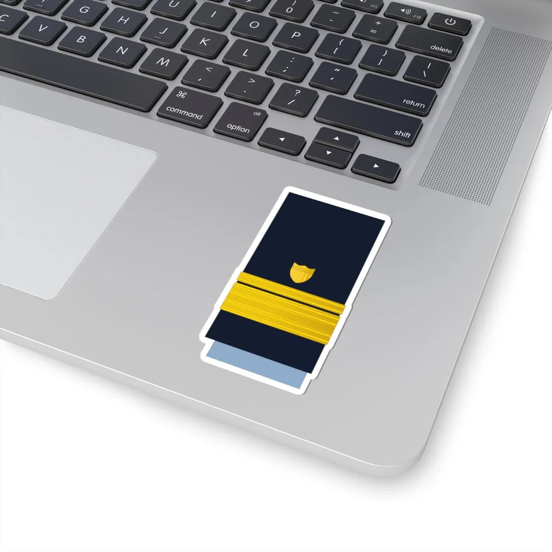 US CoastGuard O8 (United States) (Military Rank) STICKER Vinyl Kiss-Cut Decal - The Sticker Space