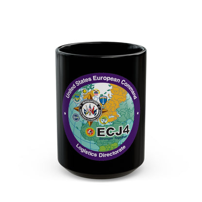 US European Command EC542 (U.S. Navy) Black Coffee Mug-15oz-The Sticker Space