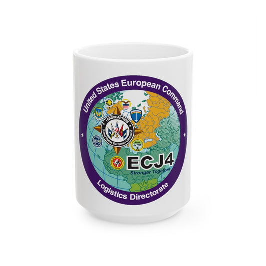 US European Command EC542 (U.S. Navy) White Coffee Mug-15oz-The Sticker Space