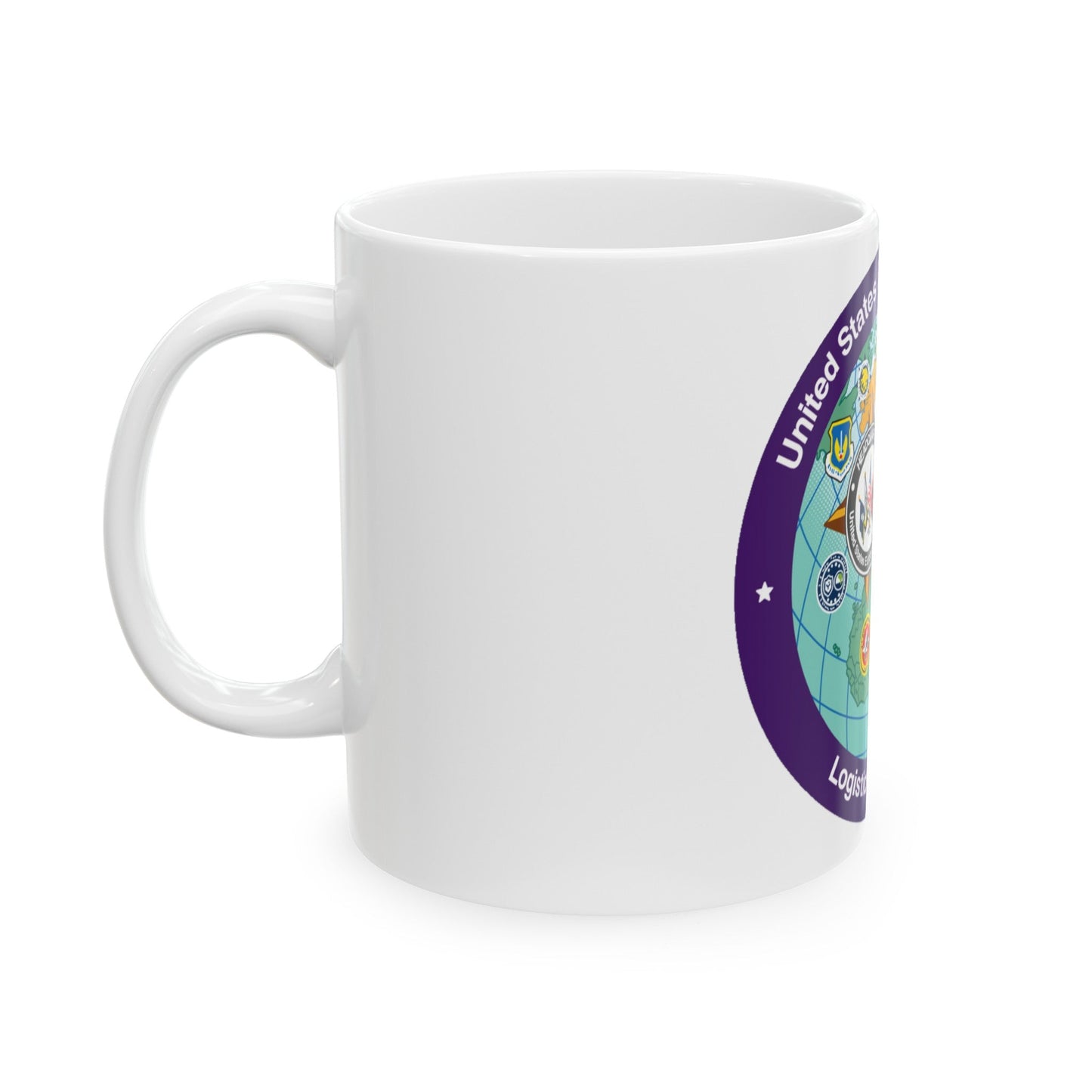 US European Command EC542 (U.S. Navy) White Coffee Mug-The Sticker Space