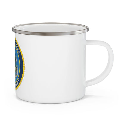 US Fourth Fleet (U.S. Navy) Enamel Mug 12oz-12oz-The Sticker Space