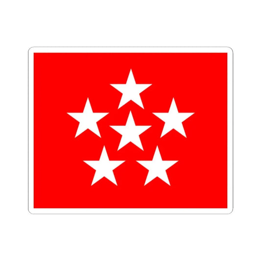 US General of the Armies Flag (United States) STICKER Vinyl Kiss-Cut Decal 2 Inch White - The Sticker Space