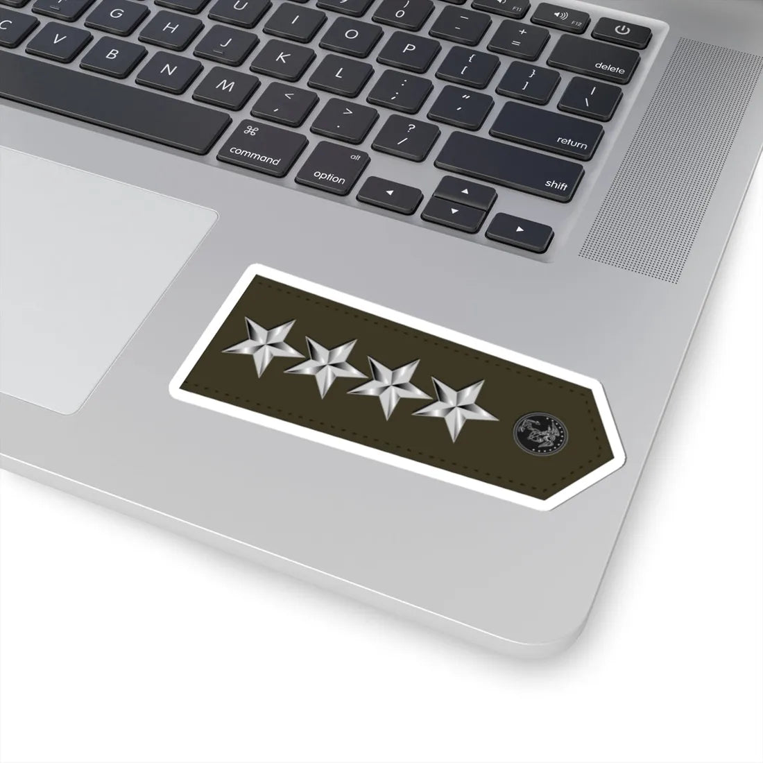 US Marine 10 shoulderboard (United States) (Military Rank) STICKER Vinyl Kiss-Cut Decal - The Sticker Space