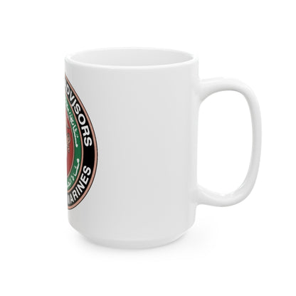 US Marine Ad Royal Saudi Marines (USMC) White Coffee Mug-The Sticker Space