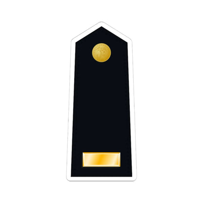 US Marine O1 shoulderboard dress (United States) (Military Rank) STICKER Vinyl Kiss-Cut Decal 6 Inch White - The Sticker Space