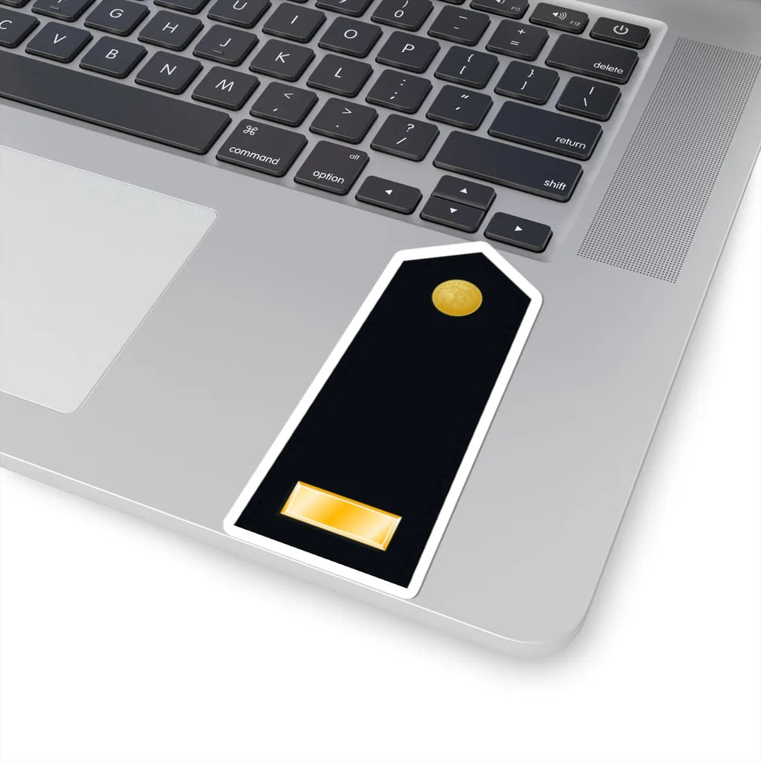 US Marine O1 shoulderboard dress (United States) (Military Rank) STICKER Vinyl Kiss-Cut Decal - The Sticker Space