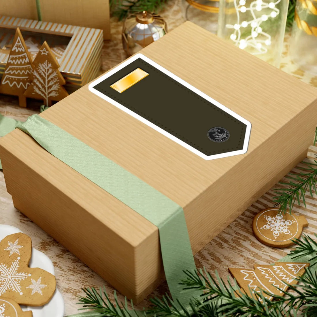 US Marine O1 shoulderboard (United States) (Military Rank) STICKER Vinyl Kiss-Cut Decal - The Sticker Space