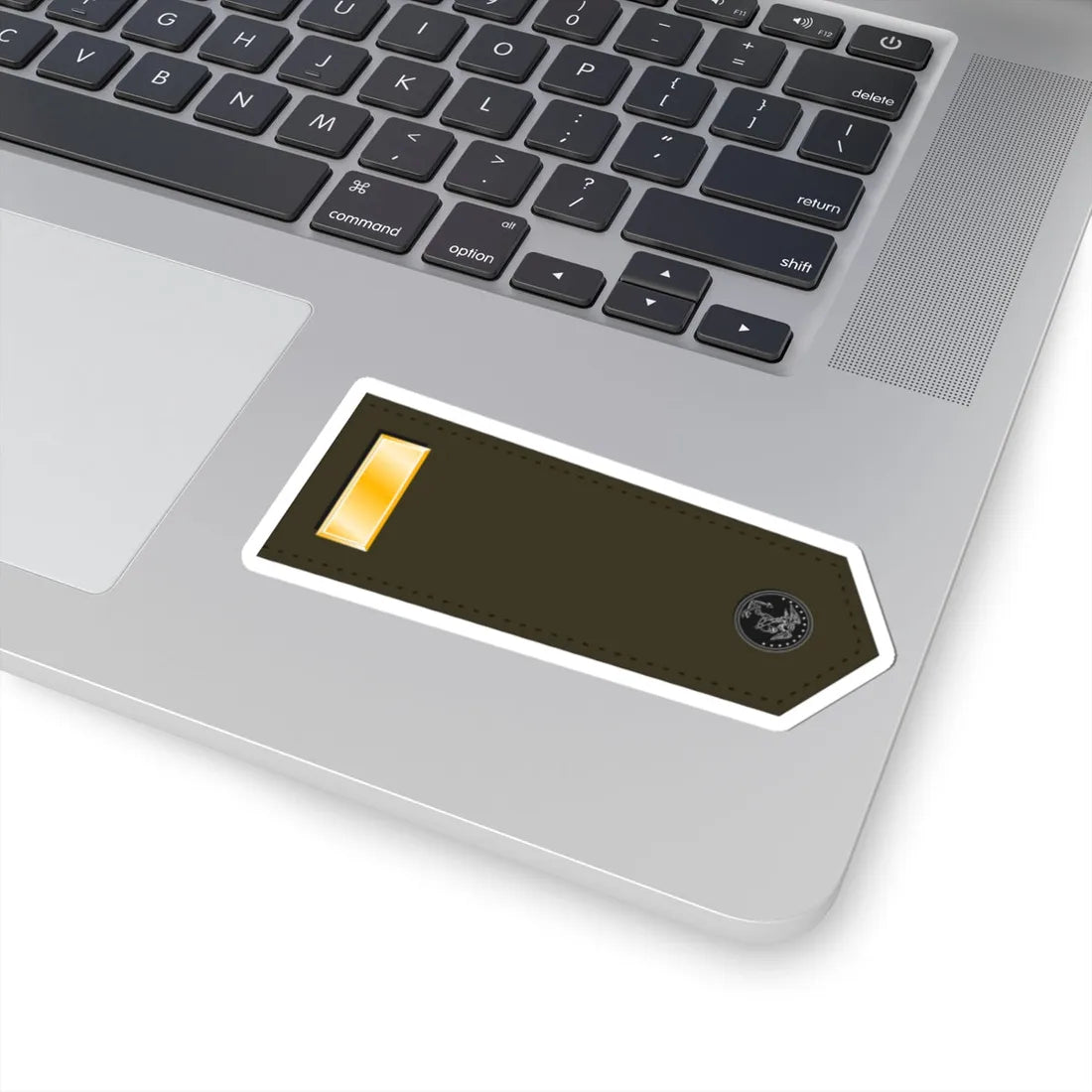 US Marine O1 shoulderboard (United States) (Military Rank) STICKER Vinyl Kiss-Cut Decal - The Sticker Space