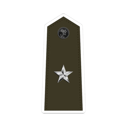 US Marine O7 shoulderboard vertical (United States) (Military Rank) STICKER Vinyl Kiss-Cut Decal - The Sticker Space