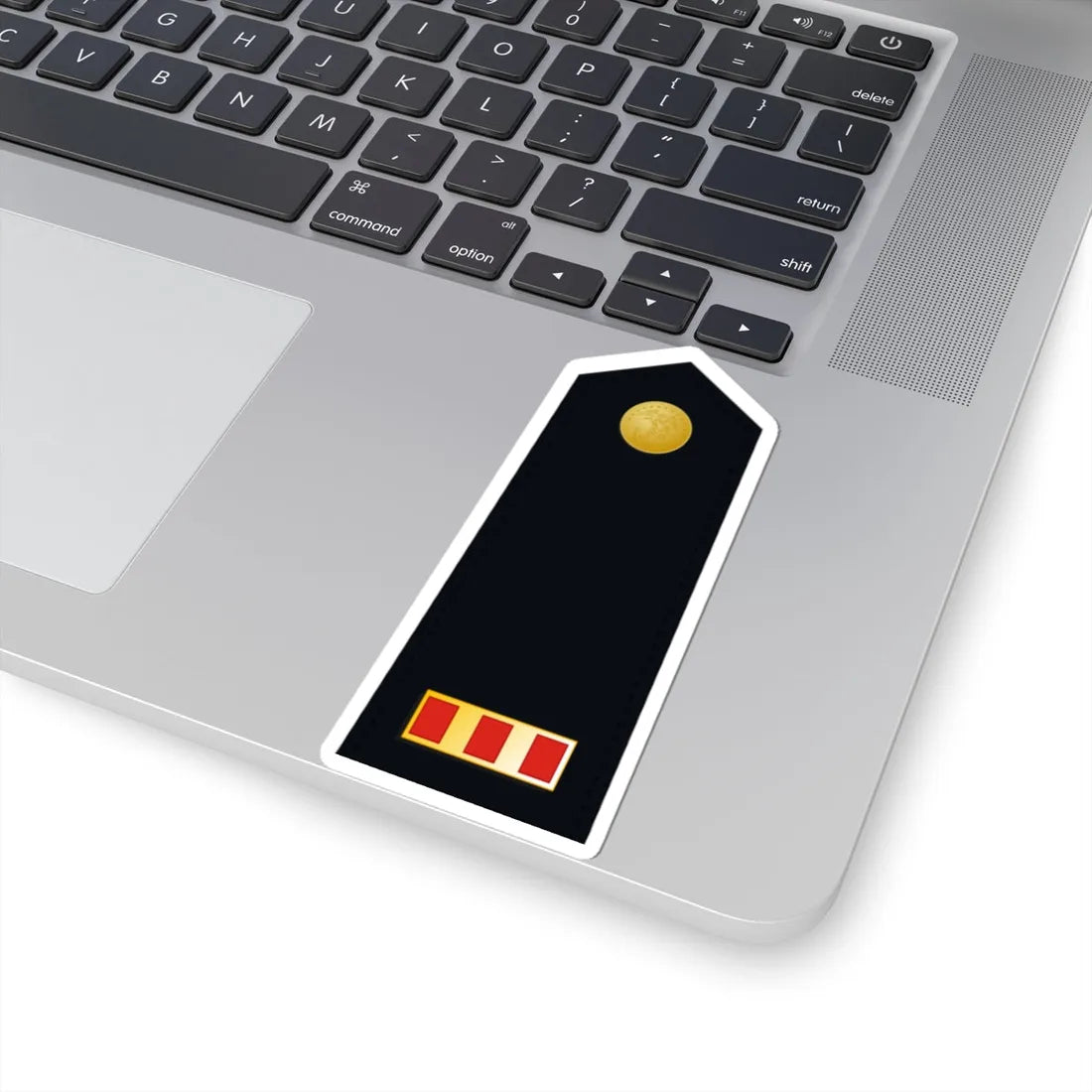 US Marine W 2 shoulderboard dress (United States) (Military Rank) STICKER Vinyl Kiss-Cut Decal - The Sticker Space