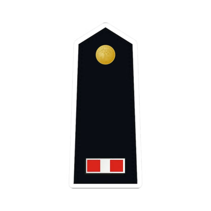 US Marine W 3 shoulderboard dress (United States) (Military Rank) STICKER Vinyl Kiss-Cut Decal 2 Inch White - The Sticker Space