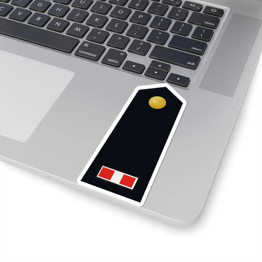 US Marine W 3 shoulderboard dress (United States) (Military Rank) STICKER Vinyl Kiss-Cut Decal - The Sticker Space